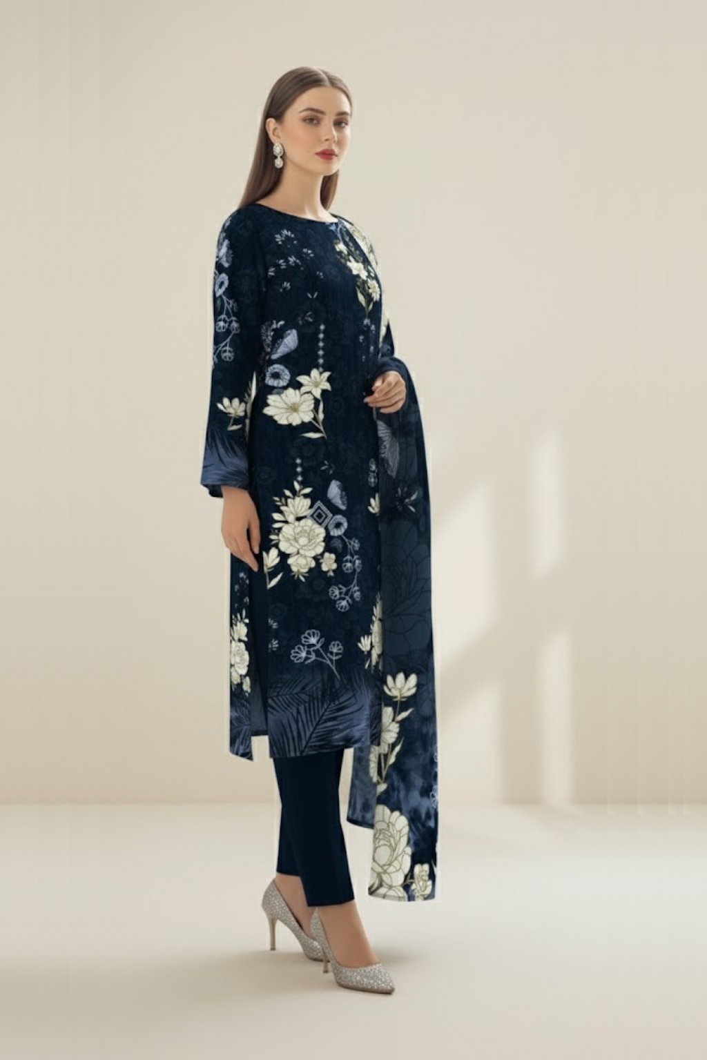 3 PIECE - PRINTED LAWN SUIT